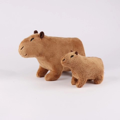 Peluche Capybara Poupée Animale De Simulation Tissu En Peluche Courte Douce Rempli De Coton PP Cadeau Mignon Pour Enfants