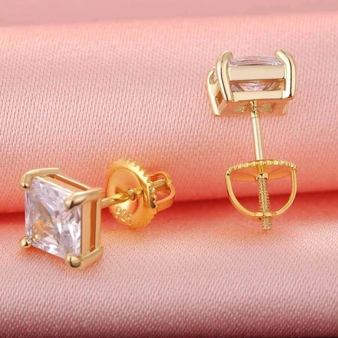Poste De Pendiente De Plata De Ley 925 Y Cierre De Rosca Para Fabricación De Joyas DIY Repuestos Roscados Accesorios