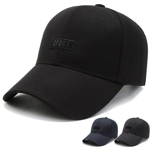 Cappello Da Baseball Cotone Regolabile Sport Patch Protezione Solare Outdoor Casual Per Uomo Donna
