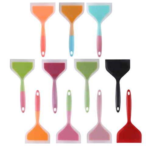 Spatula Per Tamagoyaki In Silicone Larga Resistente Al Calore Antiaderente Per Omelette Pancake Bistecca Cucina Flessibile