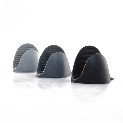 Manoplas De Horno De Silicona Resistentes Al Calor Mini Pinzas Antideslizantes Cocina Hornear Soporte Para Ollas Microondas