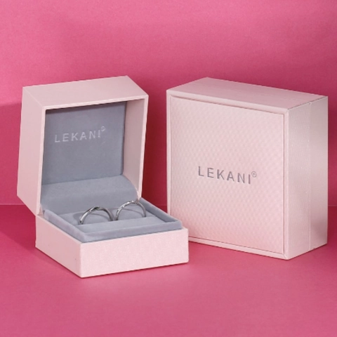 Elegant Cardboard Jewelry Gift Box For Necklace Ring Bracelet Earring Storage Minimalist Packaging Case For Party Wedding Women