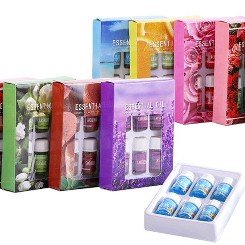 Water Soluble Essential Oils Glass Bottles For Humidifier Aromatherapy Burner Multi Fragrance Home Fragrance Lavender Rose