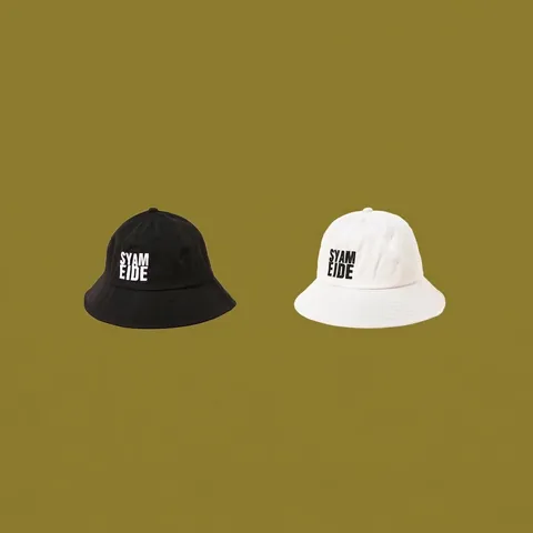 Cappello Alla Pescatora In Cotone Ricamo Lettere Protezione Solare Streetwear Casual Cappello Da Esterno Per Donne Uomini