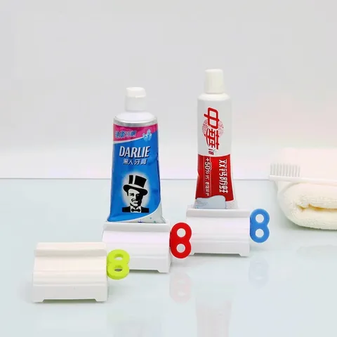 Spremi Tubetto Di Dentifricio Manuale A Rullo Supporto In Plastica Per Bagno Multiuso Senza Sprechi