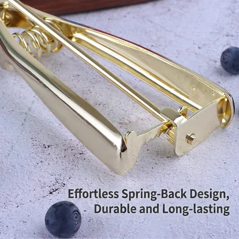 Ice Cream Scoop 304 Stainless Steel Trigger Release For Cookie Dough Fruit Baller Mechanical Handle Kitchen Tool