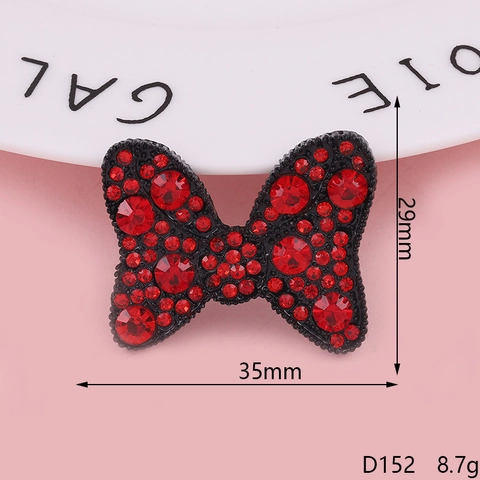 Lazos de Aleación con Diamantes de Imitación para Bricolaje Esmalte Accesorios de Joyería para Decoración de Zapatos