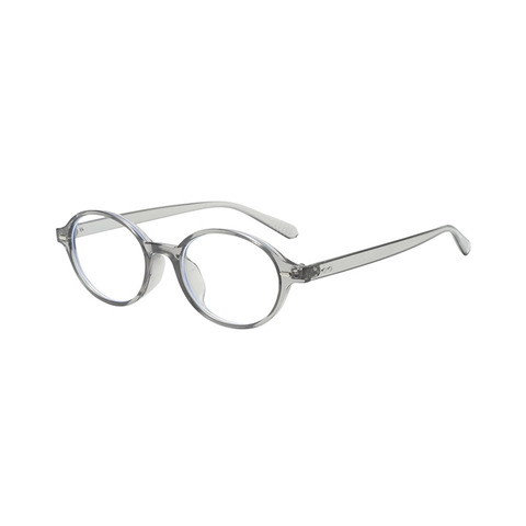 Occhiali Da Vista Ovali Donne Montatura Plastica Anti Luce Blu Lenti Chiare Stile Retrò Nerd Leggeri Borchie