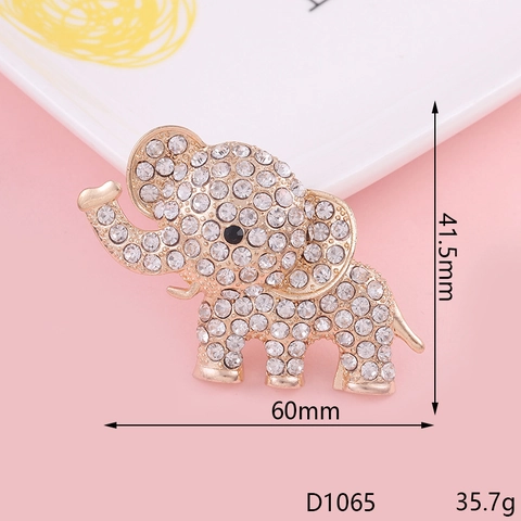 Vintage Animal Charms Alloy Lion Head Elephant Leopard Pendants With Rhinestone Enamel For DIY Jewelry Making Decoration