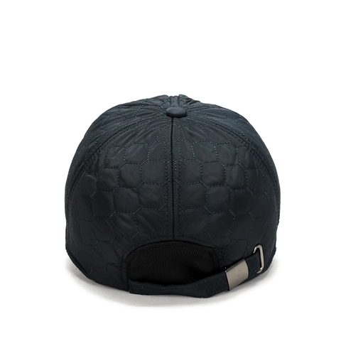 Gorra De Béisbol Acolchada De Invierno Para Hombre Con Orejeras Sombrero De Poliéster Cortavientos Deporte Ajustable