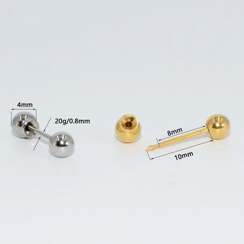 Einweg Steriles Ohrlochstechwerkzeug Edelstahl Ohrstecker Piercing Gerät Sicher Schmerzfrei DIY Beauty Tool Ausrüstung