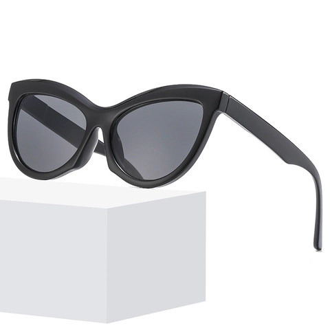 Cat Eye Sunglasses Retro Vintage PC Frame AC Lens UV400 Protection Hip Hop Streetwear Fashion Trendy For Women Men