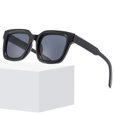 Square Sunglasses PC Frame AC Lens UV400 Protection Retro Chunky Rectangular Trendy Eyewear For Women Men
