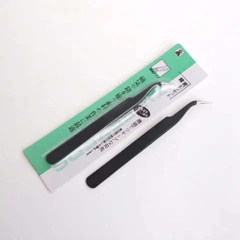 Precision Stainless Steel Tweezers And U Shaped Scissors For Jewelry Making DIY Hand Tools Anti Magnetic Anti Static