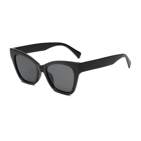 Retro Cat Eye Sunglasses UV400 Protection Square Plastic Frame Classic Elegant Eyewear For Women Men Holiday Travel
