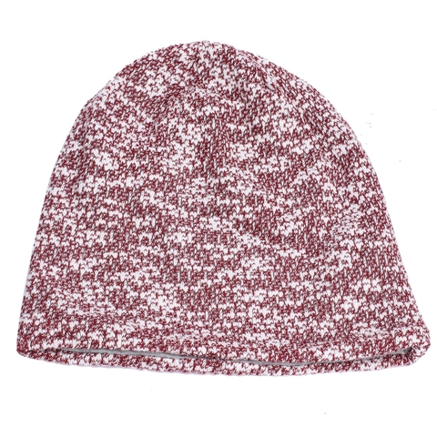 Slouchy Knitted Beanie Hat Acrylic With Cotton Lining Marled Warm Winter Skull Cap Casual For Men And Women