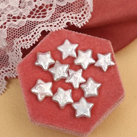 Perles De Culture D'eau Douce Naturelles Forme Étoile Pour Création Bijoux DIY Baroque Irisé