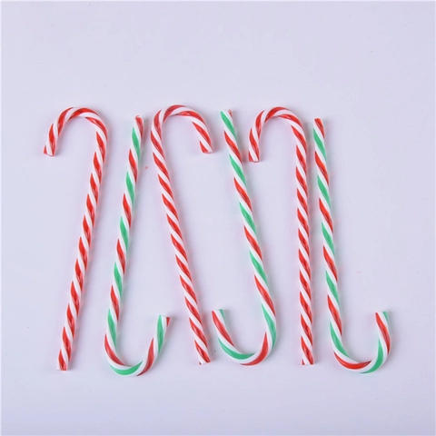 Weihnachts Zuckerstangen Und Lutscher Ornamente Acryl Kunststoff Baumbehang Dekorationen Für Feiertagsparty Hausdekor