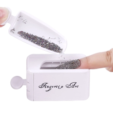 Nagelpulver Recycling Box Tragbare French Dip Tray Mehrschichtig Abfallfrei Kunststoff Maniküre Werkzeug