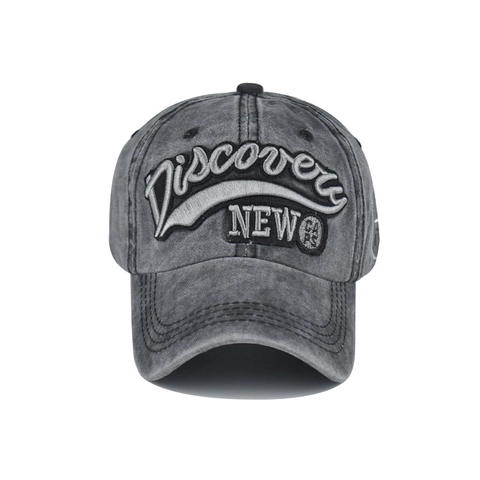 Gorra De Béisbol De Algodón Lavado Vintage Bordado 3D Ajustable Sombrero De Sol Para Deportes Al Aire Libre Unisex