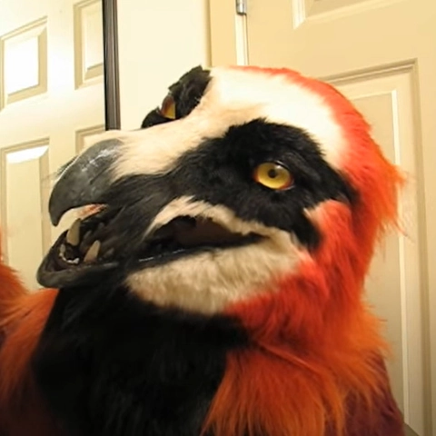 Realistic Animal Head Mask Latex Faux Fur Halloween Cosplay Costume Party Prop For Adults