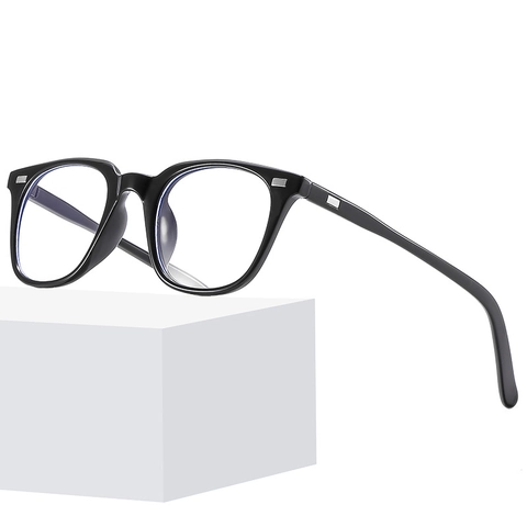 Anti Blue Light Glasses Retro Square Frame PC AC Lens UV400 Protection Eyeglasses For Women Men Fashion Unisex