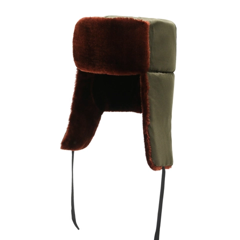 Men Winter Trapper Hat Faux Fur Ushanka Ear Flaps Thick Warm Windproof Outdoor Russian Style Bomber Hat Adult