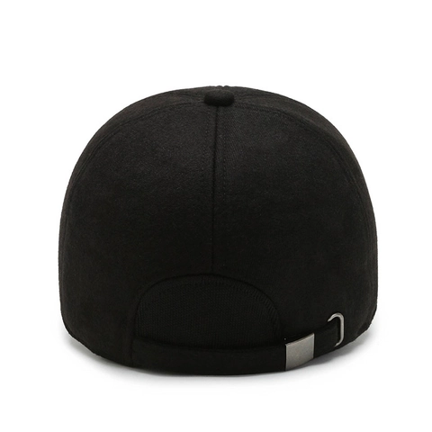 Cappello Da Baseball Invernale Lana Foderato In Pile Protezione Orecchie Caldo Antivento Sport Per Uomo