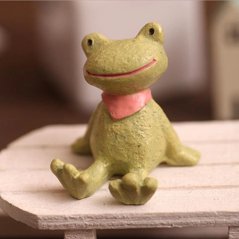 Miniature Animal Figurines Resin Cute Cartoon Desktop Decor For Home Office Garden Micro Landscape Zakka Style Ornaments