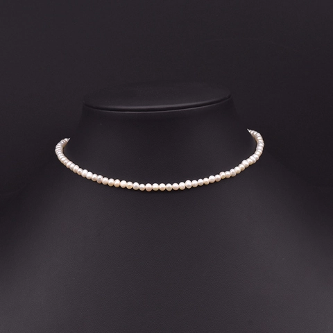 Handgefertigte Natur Süßwasserperlen Halskette Gold Überzogenes Kupfer Choker Barock Blumen Anhänger Schmuck Für Damen Retro Kette