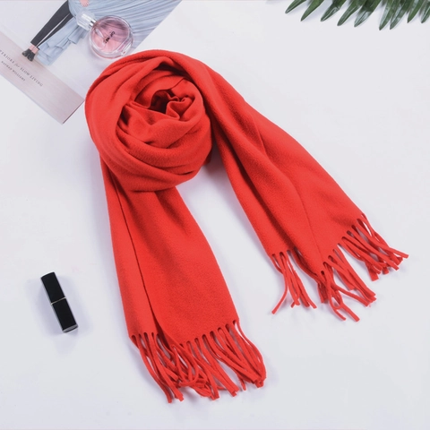 Winter Warm Plaid Scarf Soft Faux Cashmere Tassel Long Neck Wrap For Kids And Adults Unisex Classic Tartan Style