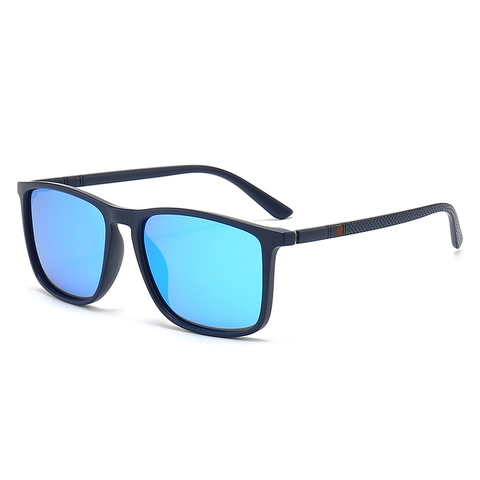 Polarized Sunglasses Men Women TR90 Square Frame TAC Lens UV400 Protection Driving Fishing Outdoor Fashion Classic Eyewear