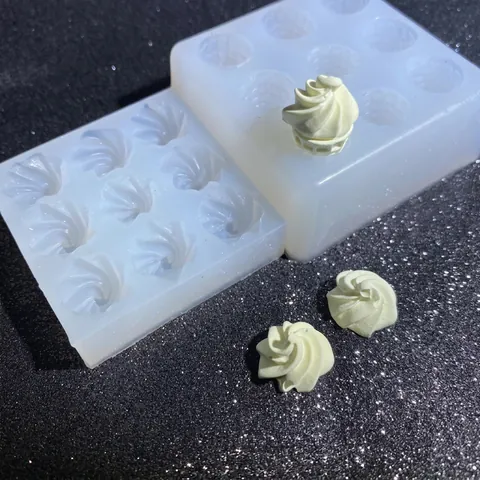 Stampo In Silicone Forme Di Fiore Di Crema E Cono Gelato Per Decorazione Torte Fondant Cioccolato Artigianato Fai Da Te