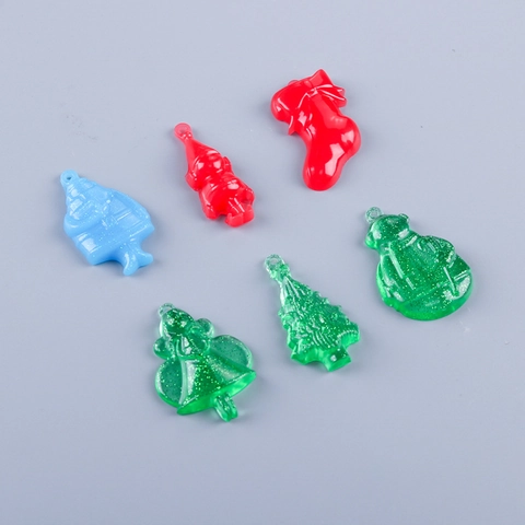 Christmas Theme Silicone Mold Multi Cavity Santa Claus Snowman Tree Angel For DIY Resin Casting Baking Chocolate Soap Craft