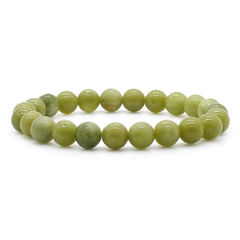 Handgefertigtes Perlenarmband Naturstein Elastisch Achat Quarz Glas Rundperlen Minimalistischer Schmuck Für Damen Herren