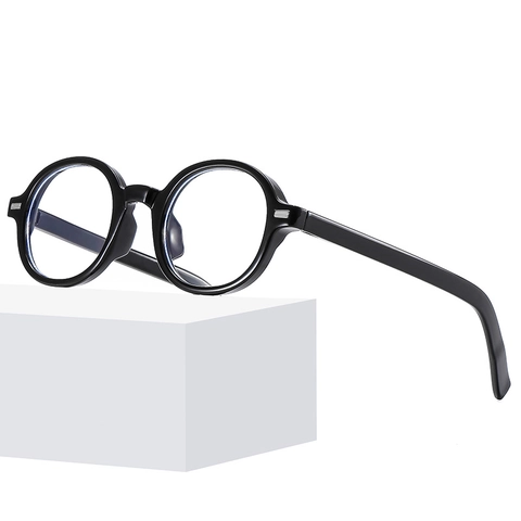 Occhiali Da Vista Rotondi Retro PC Anti-Luce Blu Montatura Ottica Per Uomo Donna Moda Versatile Leggero