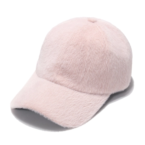 Berretto Da Baseball Tinta Unita Pelliccia Sintetica Caldo Autunno Inverno Cappello Regolabile Outdoor Versatile Donne Uomini