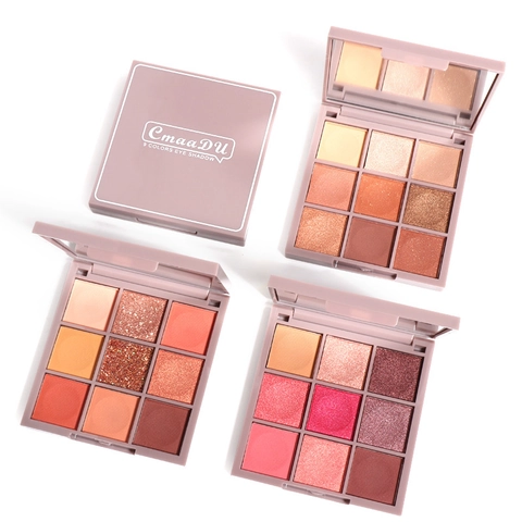 Multi Color Oogschaduw Palette Mat Shimmer Glitter Hoog Pigment Waterdicht Langdurige Draagbare Oogmake Up