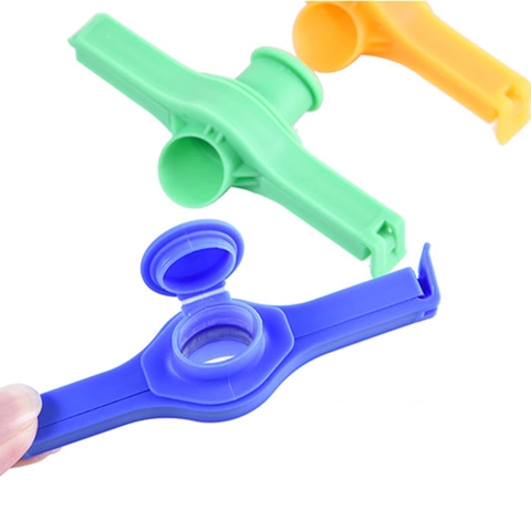 Clip Sigillante Per Alimenti Con Beccuccio Di Scarico Plastica Resistente All'umidità Per Polvere Organizzatore Cucina