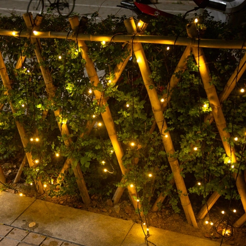 LED String Lights Outdoor Waterproof Plug In Fairy Lights For Christmas Festival Garden Courtyard Decoration Atmosphere