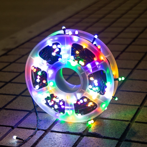 LED String Lights Outdoor Waterproof Plug In Fairy Lights For Christmas Festival Garden Courtyard Decoration Atmosphere