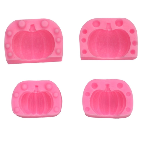Stampo In Silicone A Forma Di Zucca 3D Per Cottura Fai Da Te Fondente Torta Cioccolato Sapone Aromaterapia Halloween