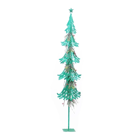 Ornamenti Per Alberi Di Natale In Ferro Creativo Con Stella Glitter Metallo Cavo Display Per Centro Commerciale Hotel Decorazione
