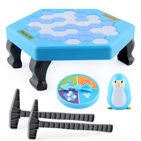 Penguin Trap Ice Breaker Board Game Educational Desktop Toy For Kids Adults Parent Child Interactive Fun Table Game