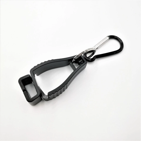 Multifunktionaler Handschuh Clip Halter Anti Verlust Kunststoff Arbeitsgreifer Mit Metall Karabiner Für Outdoor Arbeit