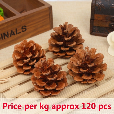 Natural Dried Pinecones Wood Hanging Ornaments Christmas Tree Decorations Home Decor DIY Craft Photography Props