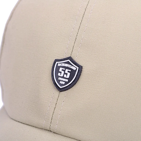 Unisex Long Extended Brim Baseball Cap Cotton Canvas Sunshade Outdoor Sport Casual Adjustable Retro Shield Logo 55 Hat