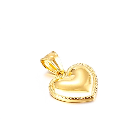 Collar Con Colgante De Corazón De Acero Inoxidable Pulido Estilo Hip Hop Joyería Minimalista Para Mujeres Niñas