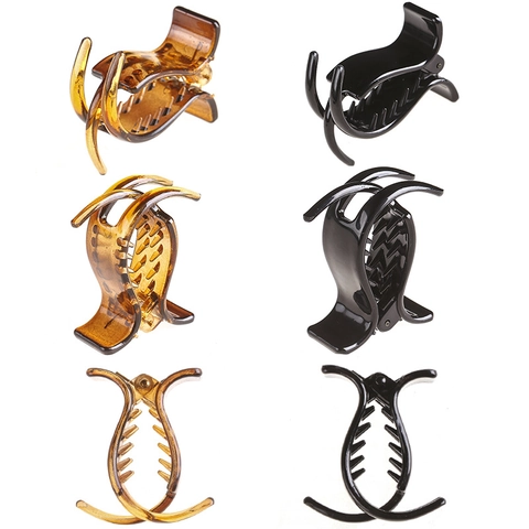Claw Clips And Duckbill Hair Clips Minimalist Plastic Metal Korean Style Nonslip Daily Hair Accessories For Women Girls