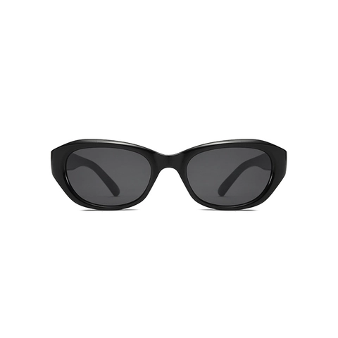 Cat-Eye-Sonnenbrille Retro Ovaler Rahmen UV400 Schutz PC Material Metall Dekor Vintage Brillen Für Damen Herren